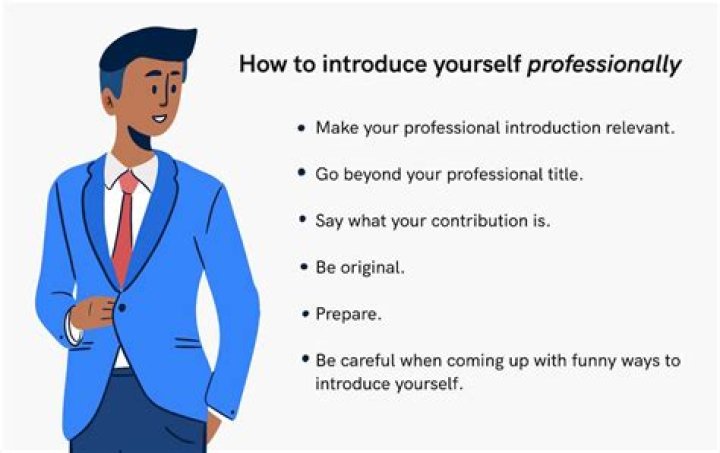 How do you introduce yourself as a professional accountant?