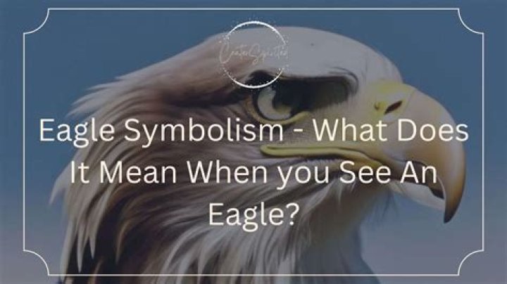 What does a black eagle symbolize?