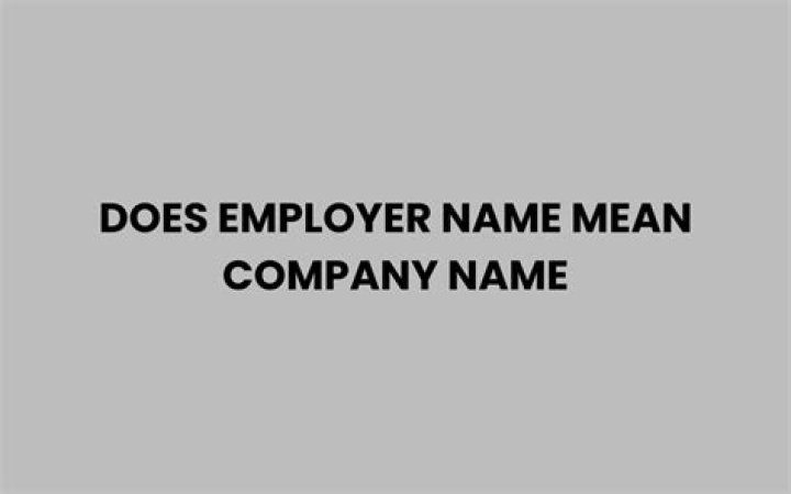 What does name of company mean?