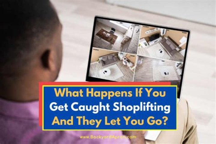 What happens if you get caught shoplifting at Walmart and they let you go?