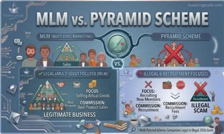 What separates an MLM from a pyramid scheme?