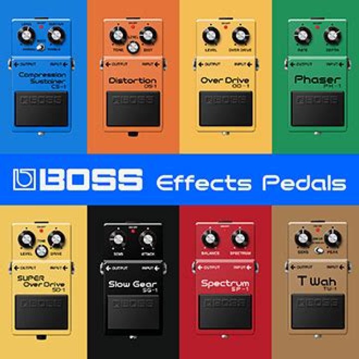 When did Boss pedals start?