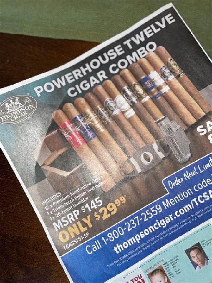 Who bought Thompson cigars?