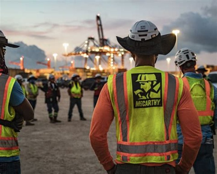 Who is the ceo of McCarthy construction?